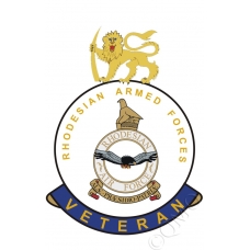 Rhodesian Armed Forces RAF Royal Air Force Veterans Sticker